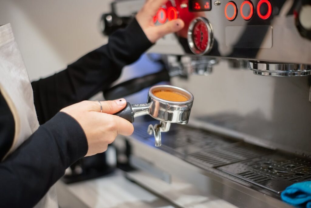 machine à café connectée